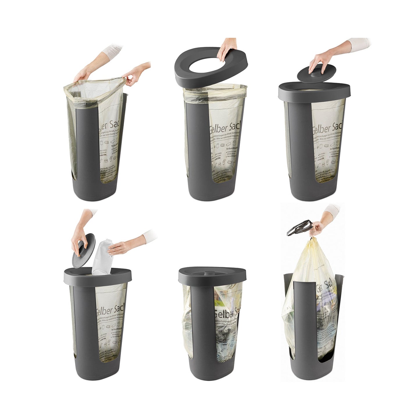 Müllsackständer 50 l FABU ECO