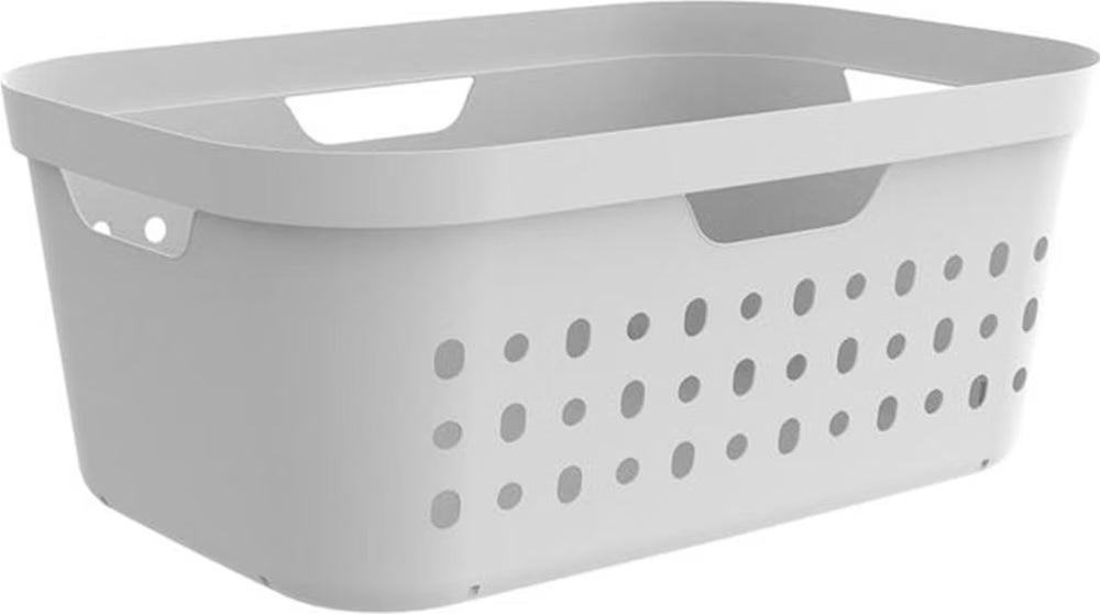 Panier à linge Rotho Jona 39L BLANC
