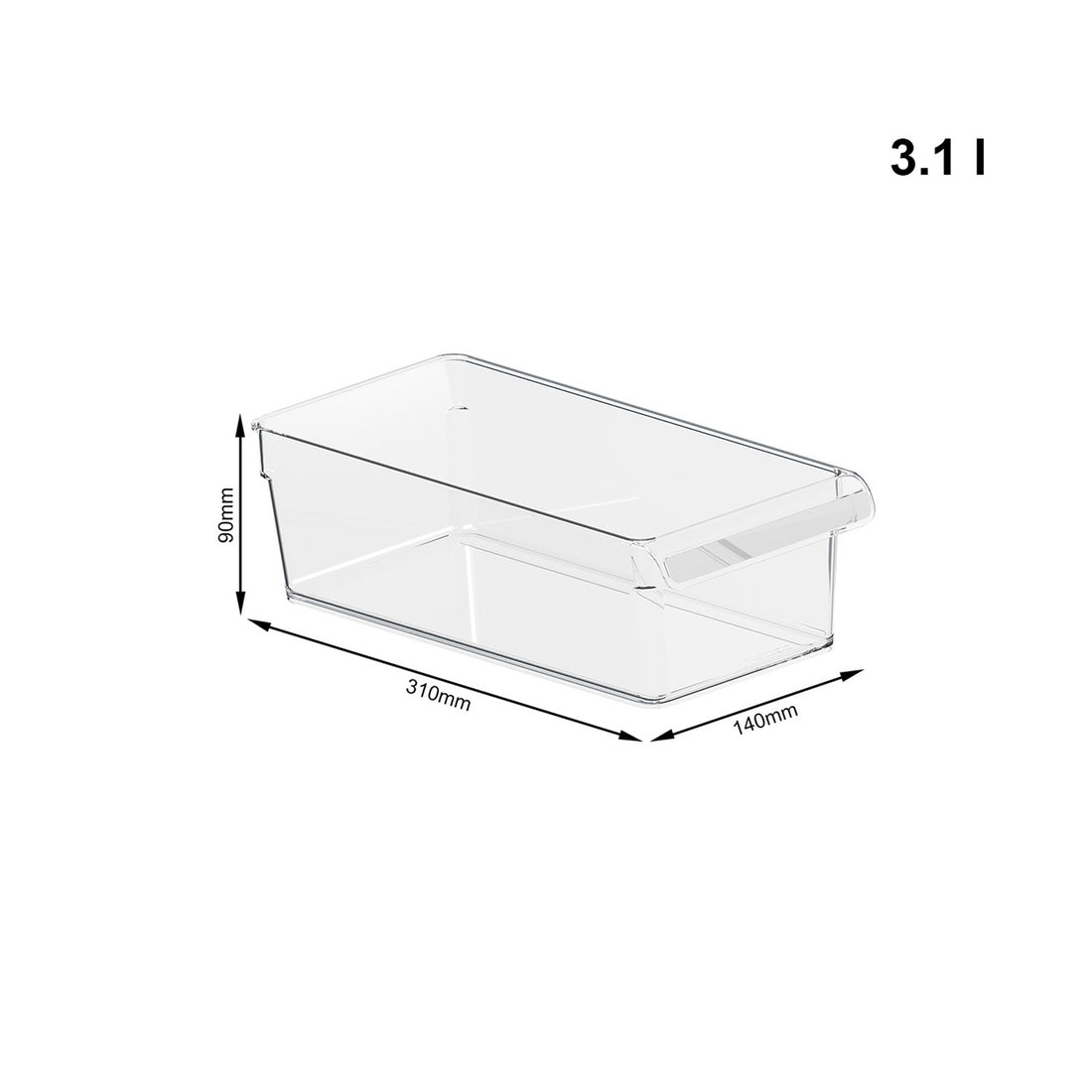 Organiseur de réfrigérateur M - 3,1 l LOFT