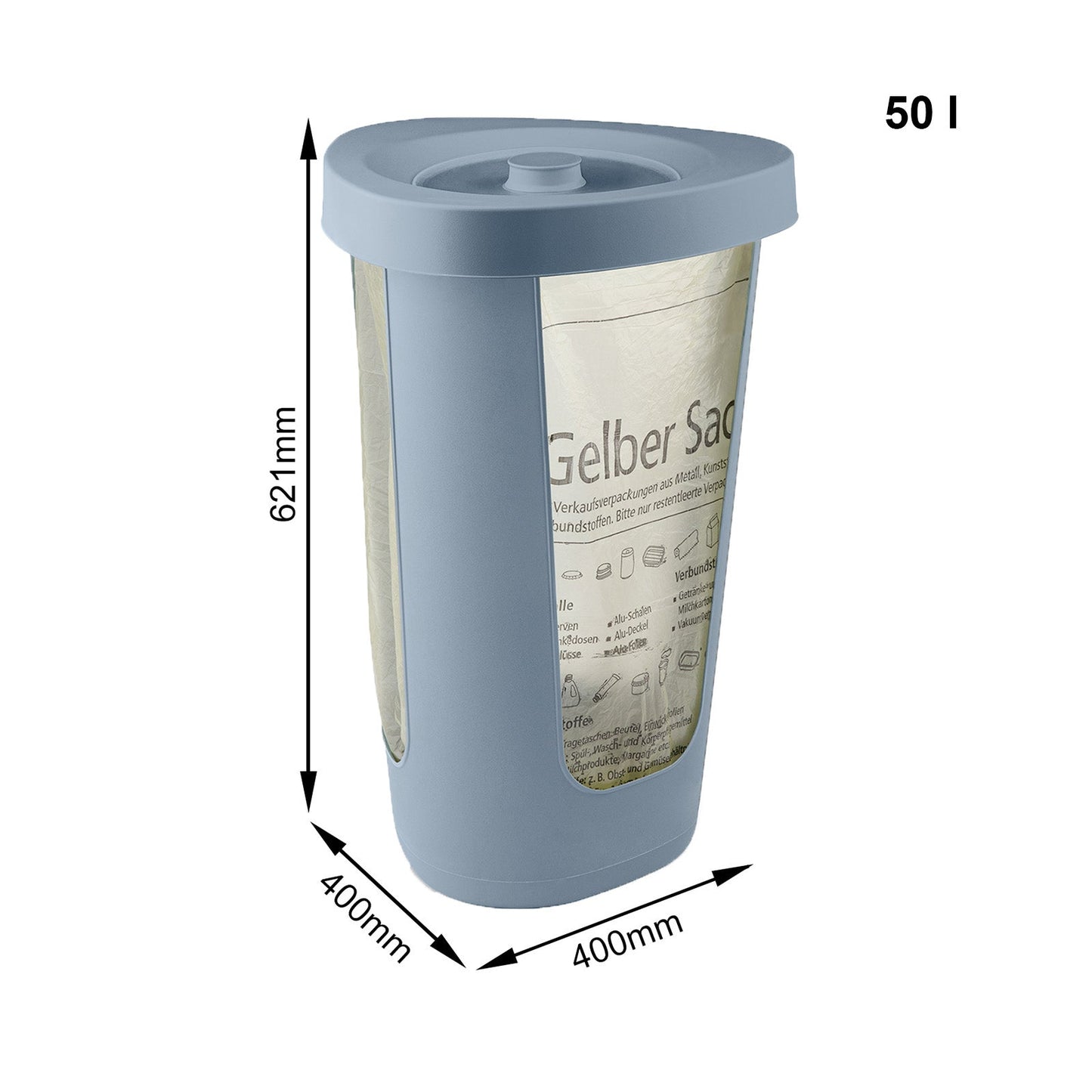 Müllsackständer 50 l FABU ECO