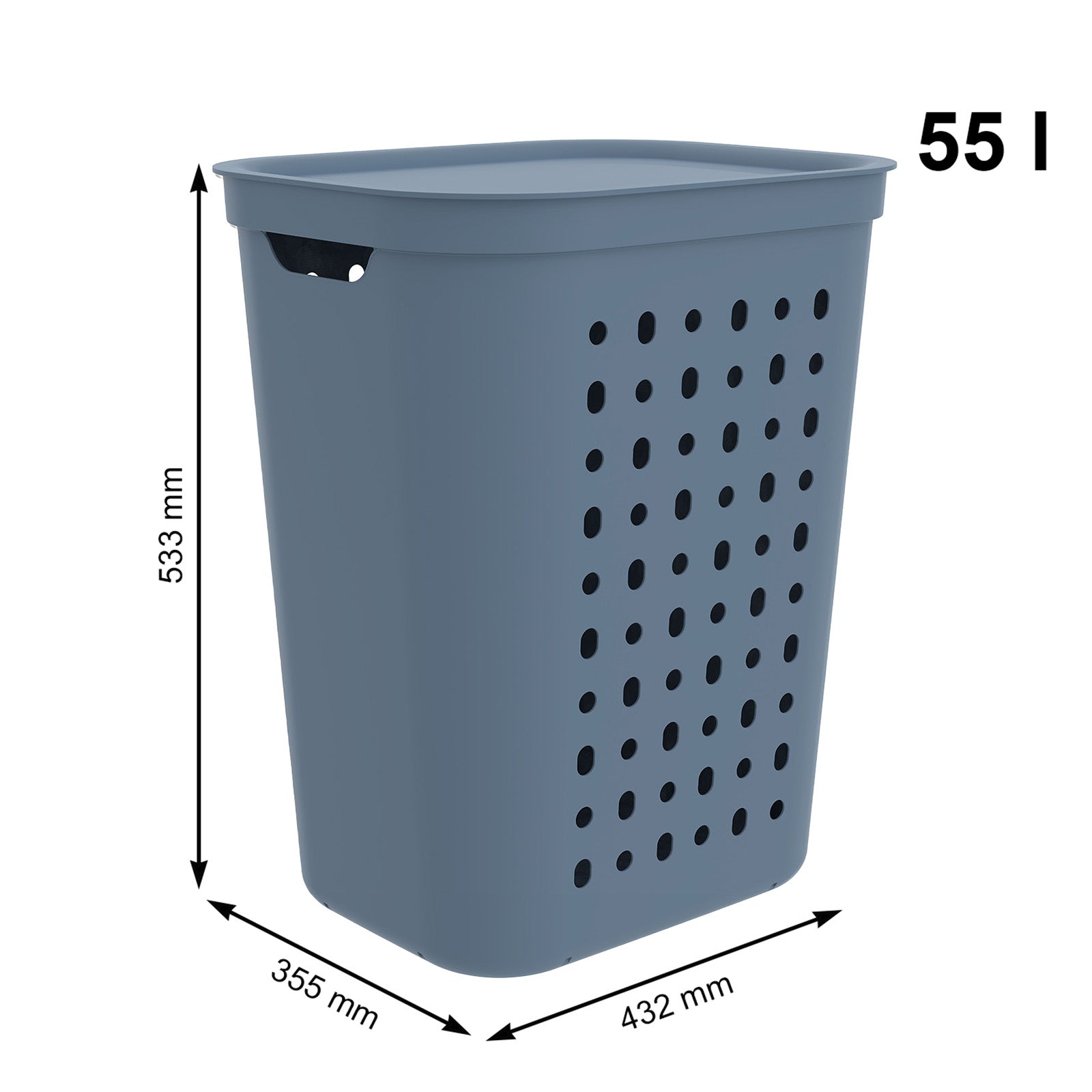 Collecteur de linge JONA 55 l