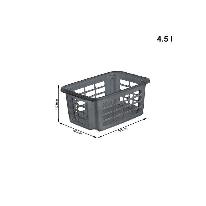 Panier Rotho Reverso NOIR 10L