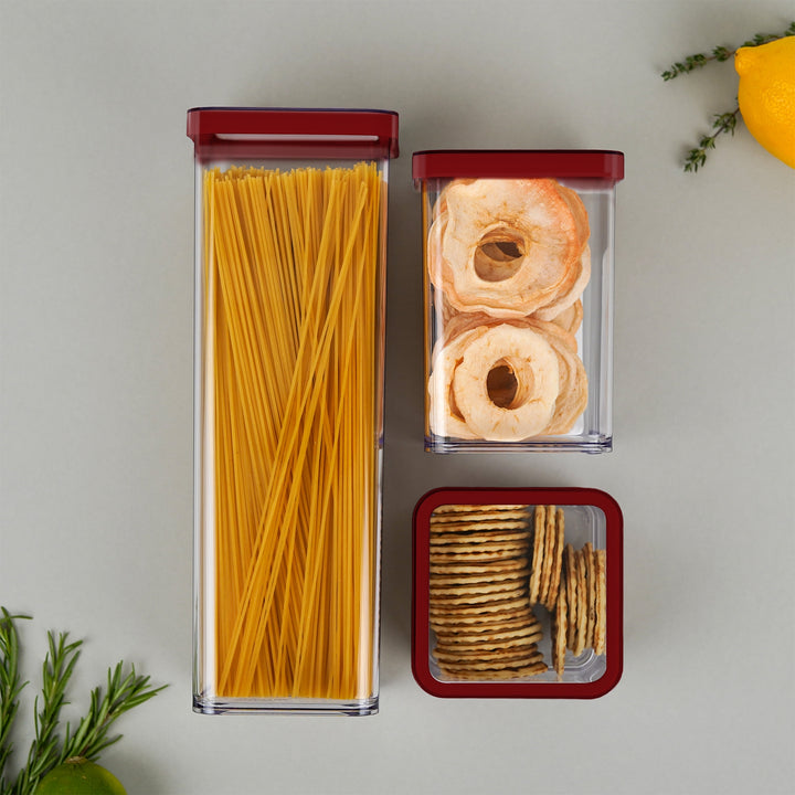 LOFT 1,5 TRANSPARENT COUVERCLE ROUGE