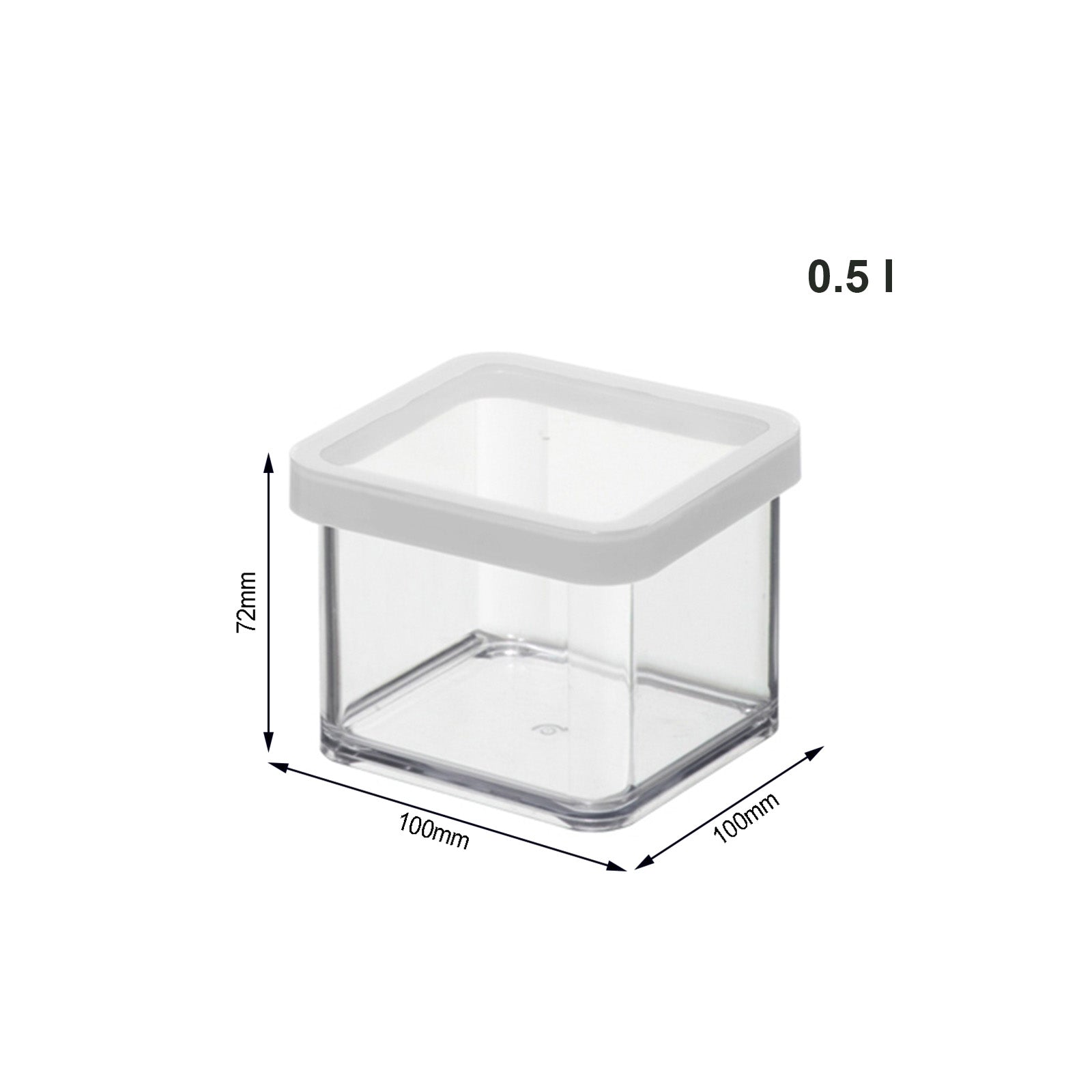 Premium Storage Container 0.5L LOFT