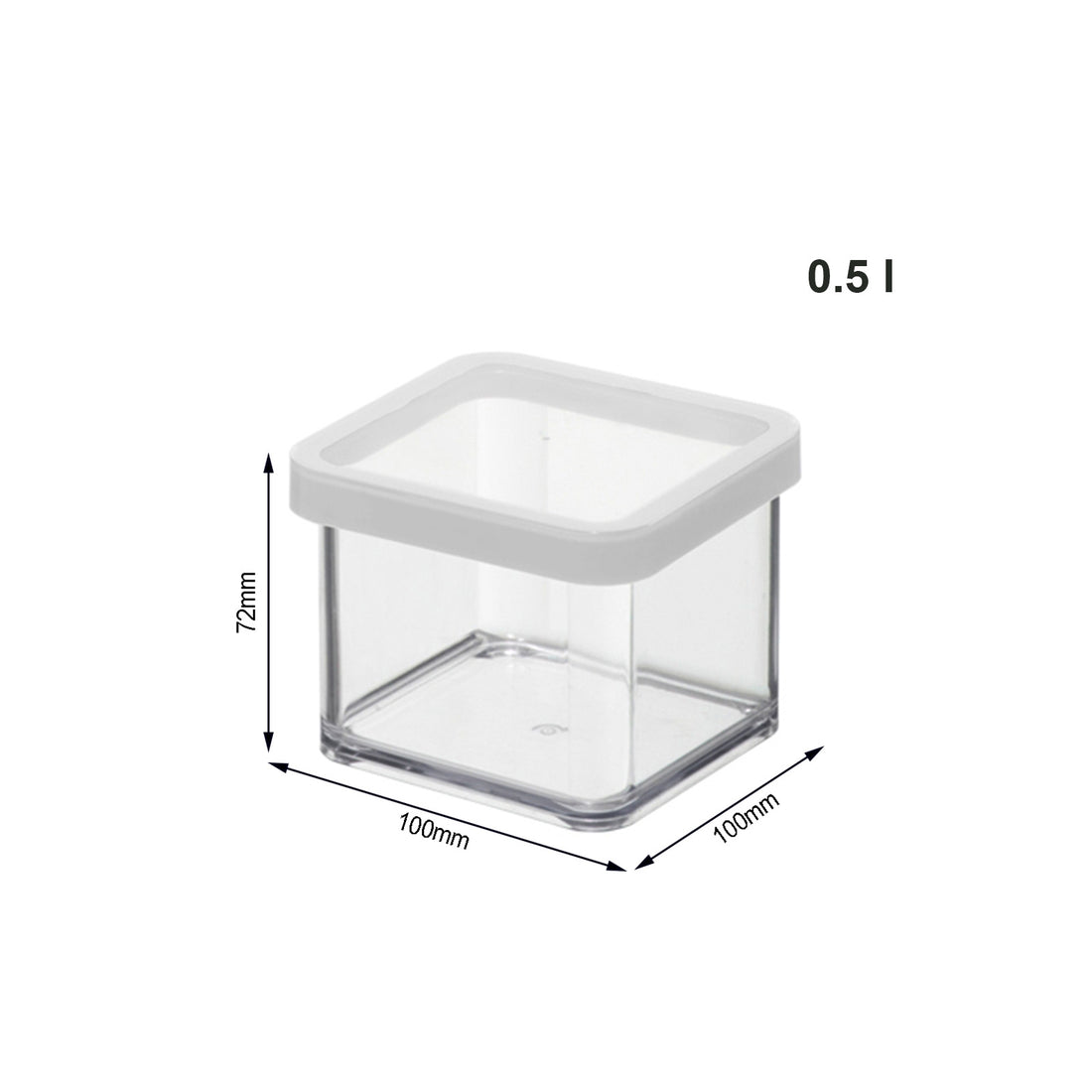 Premium Storage Container 0.5L LOFT