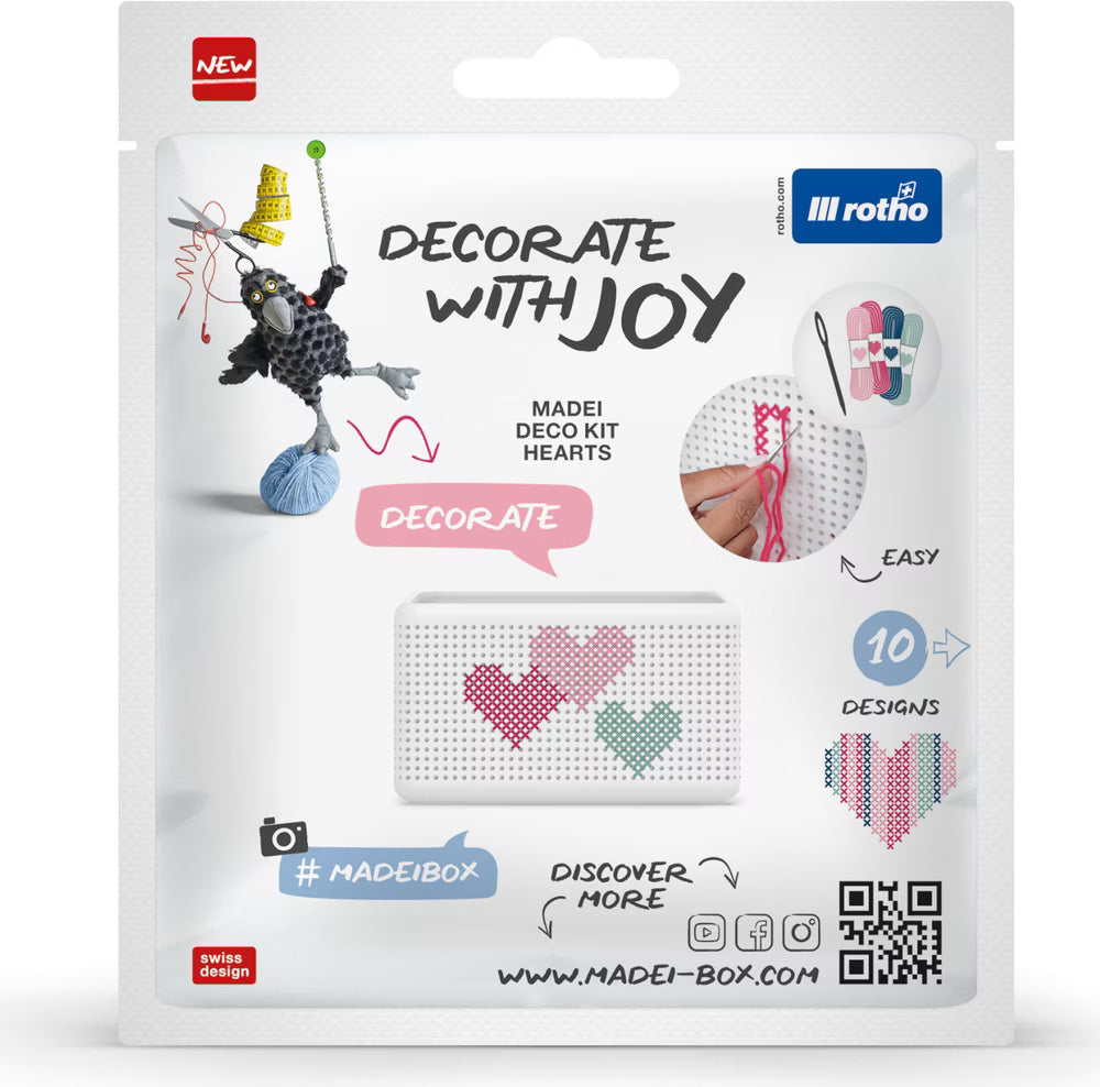 Set de décoration pour coffret MADEI