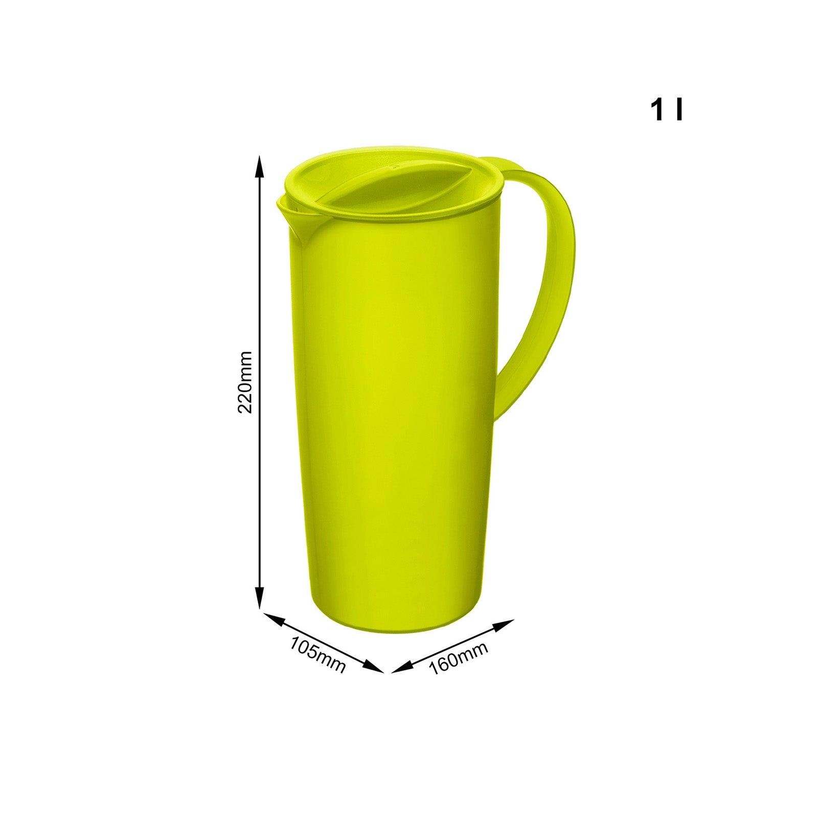 Pichet avec couvercle 1,2 l CARUBA