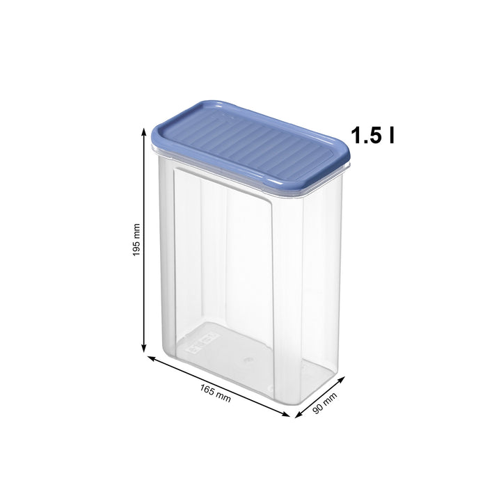 DOMINO DRY FOOD 1,5L TRANSPARENT