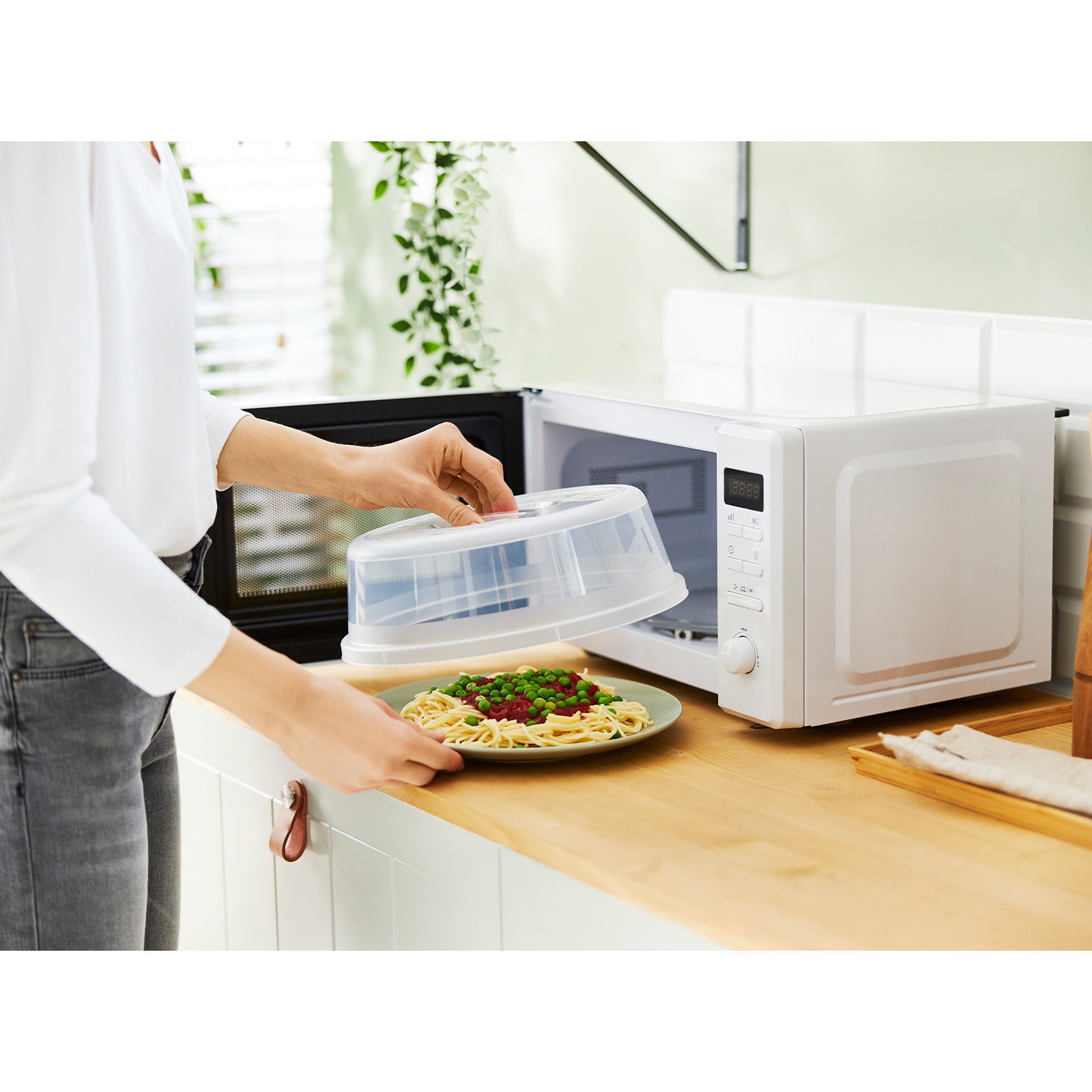 Cloche pour micro-ondes 28,5 cm BASIC