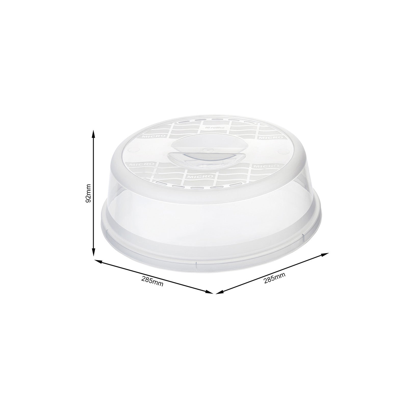Cloche pour micro-ondes 28,5 cm BASIC