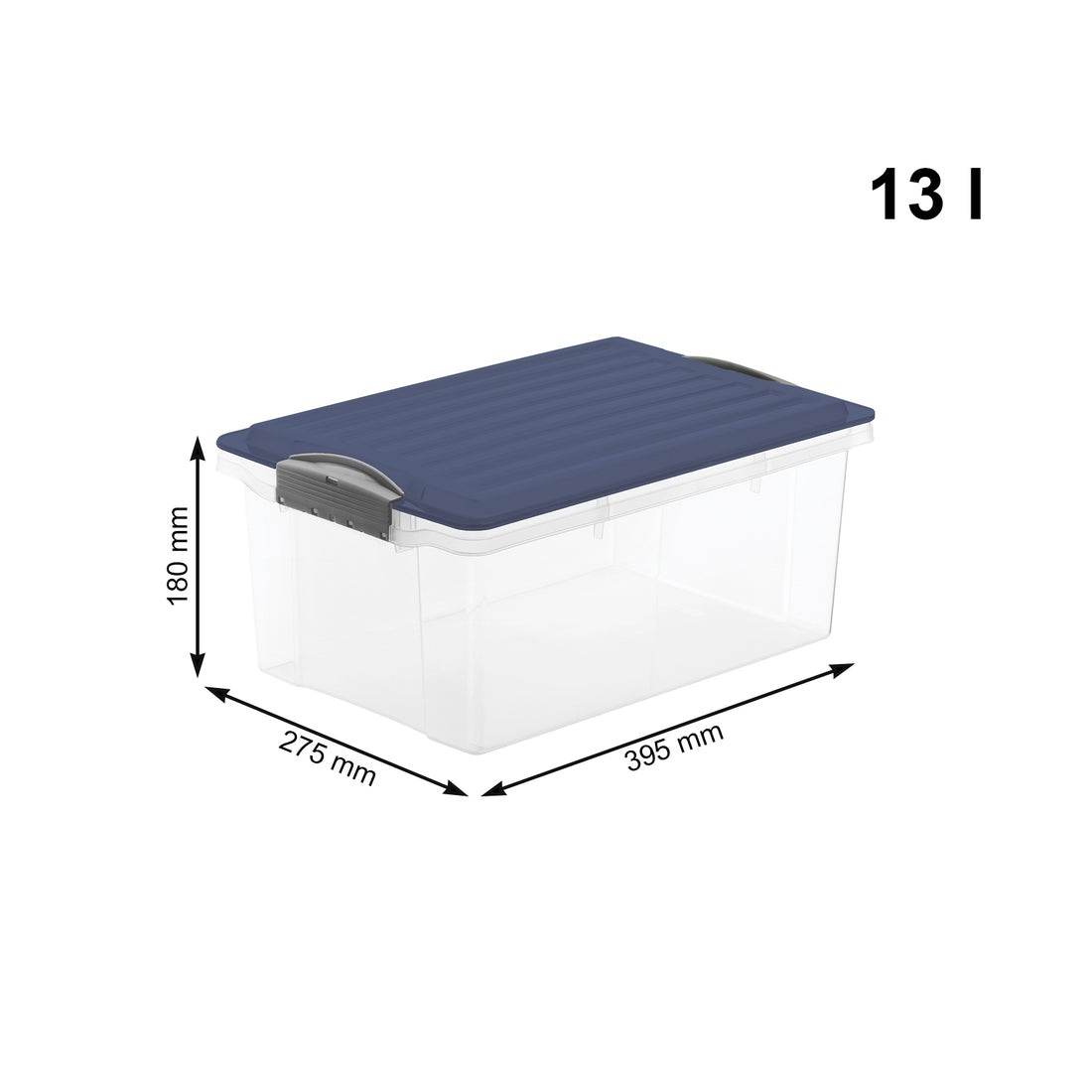 Boîte empilable A4 13L COMPACT