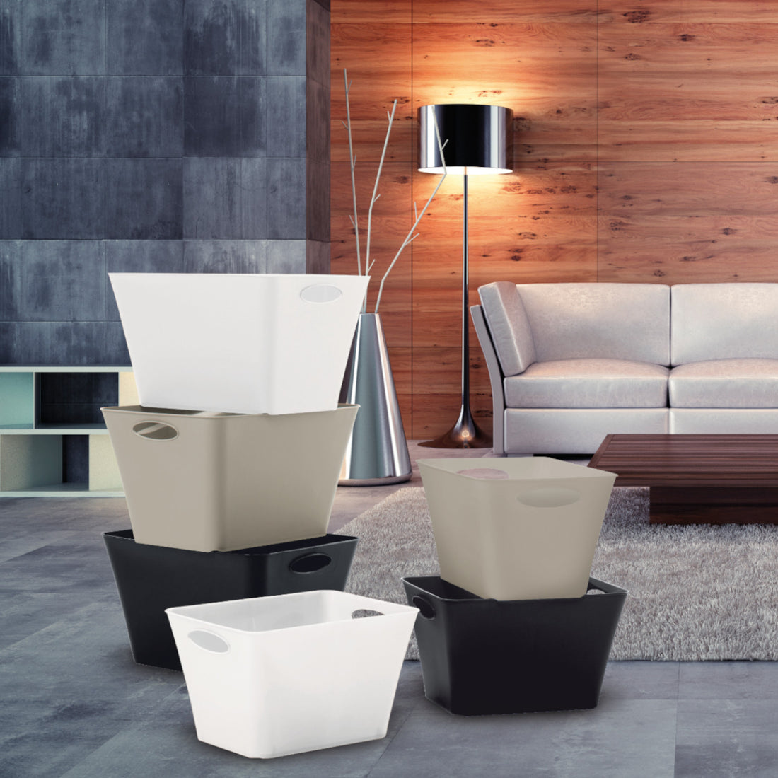 LIVING BOX MULTICOULEUR BRILLANT