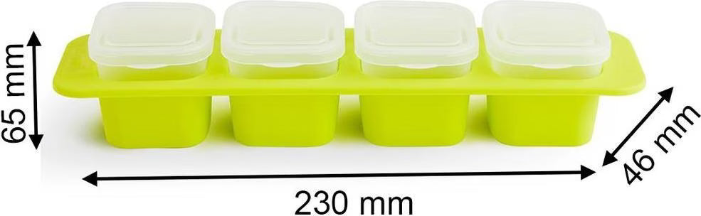 Ensemble de mini-congelateurs Rotho Domino