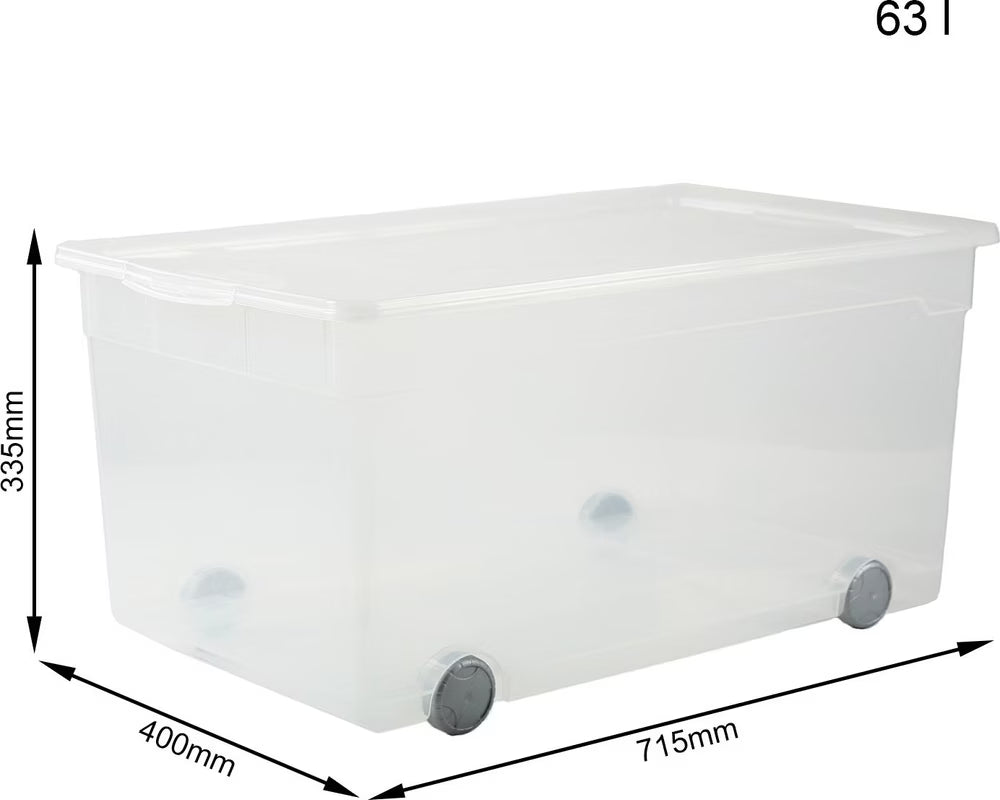 Boîte de rangement 63L