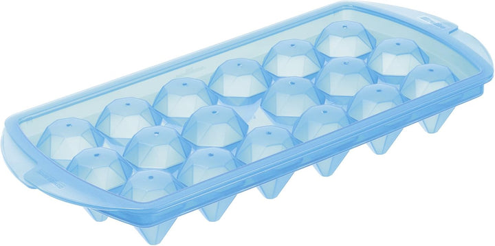 Bac à glaçons Rotho Diamond en polypropylène bleu