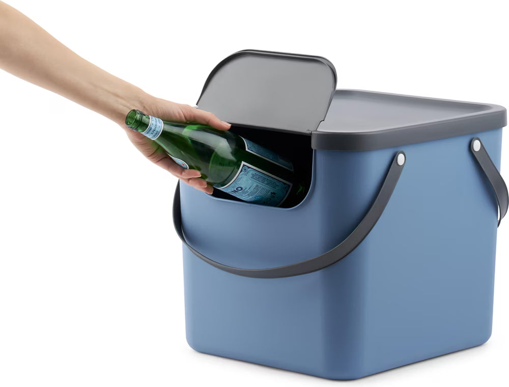 Poubelle de recyclage Rotho Albula 40 l, bleue