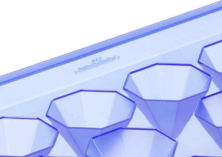 Bac à glaçons Rotho Diamond en polypropylène bleu