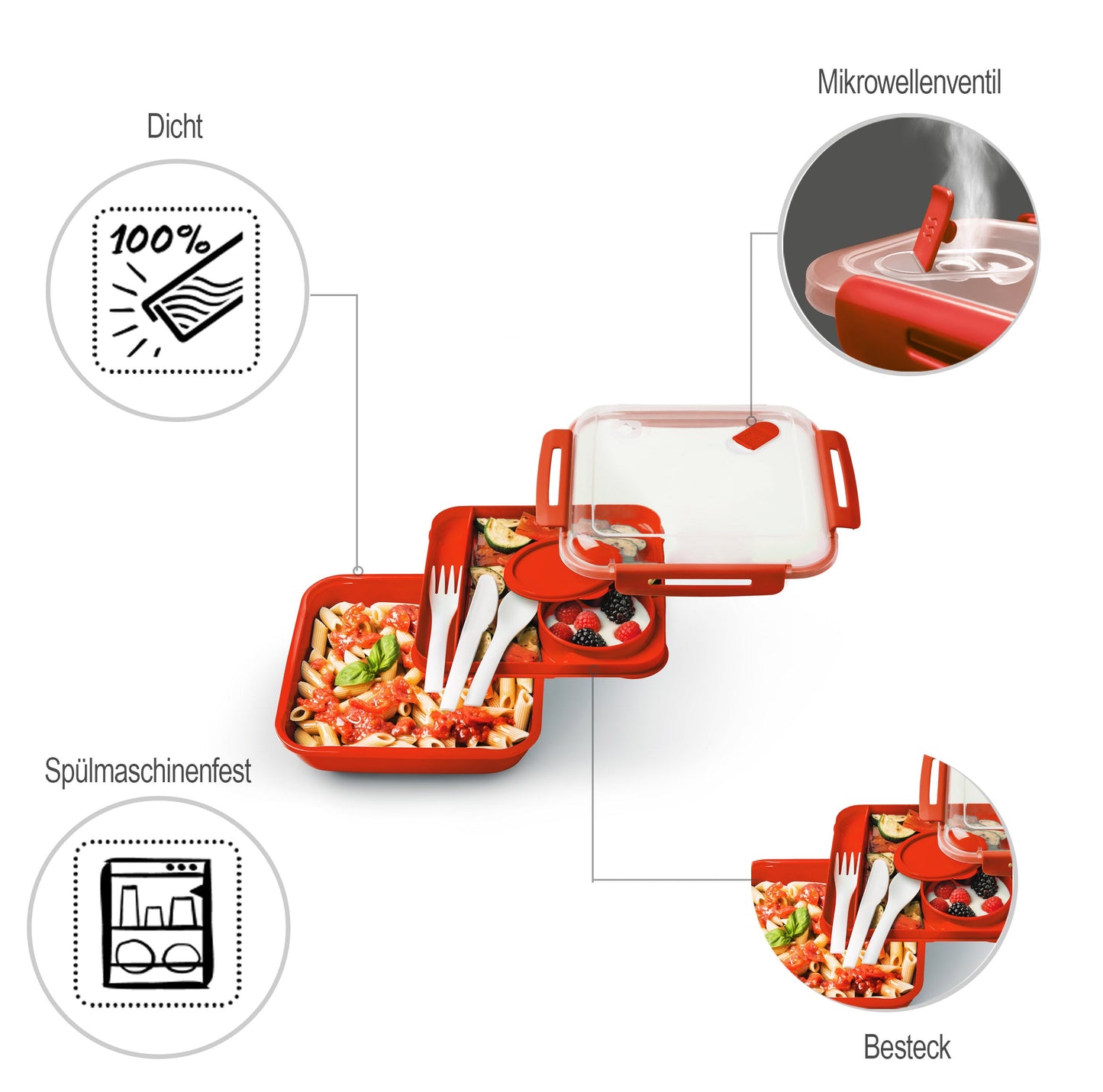 Lunchbox 1,1 l MEMORY B3