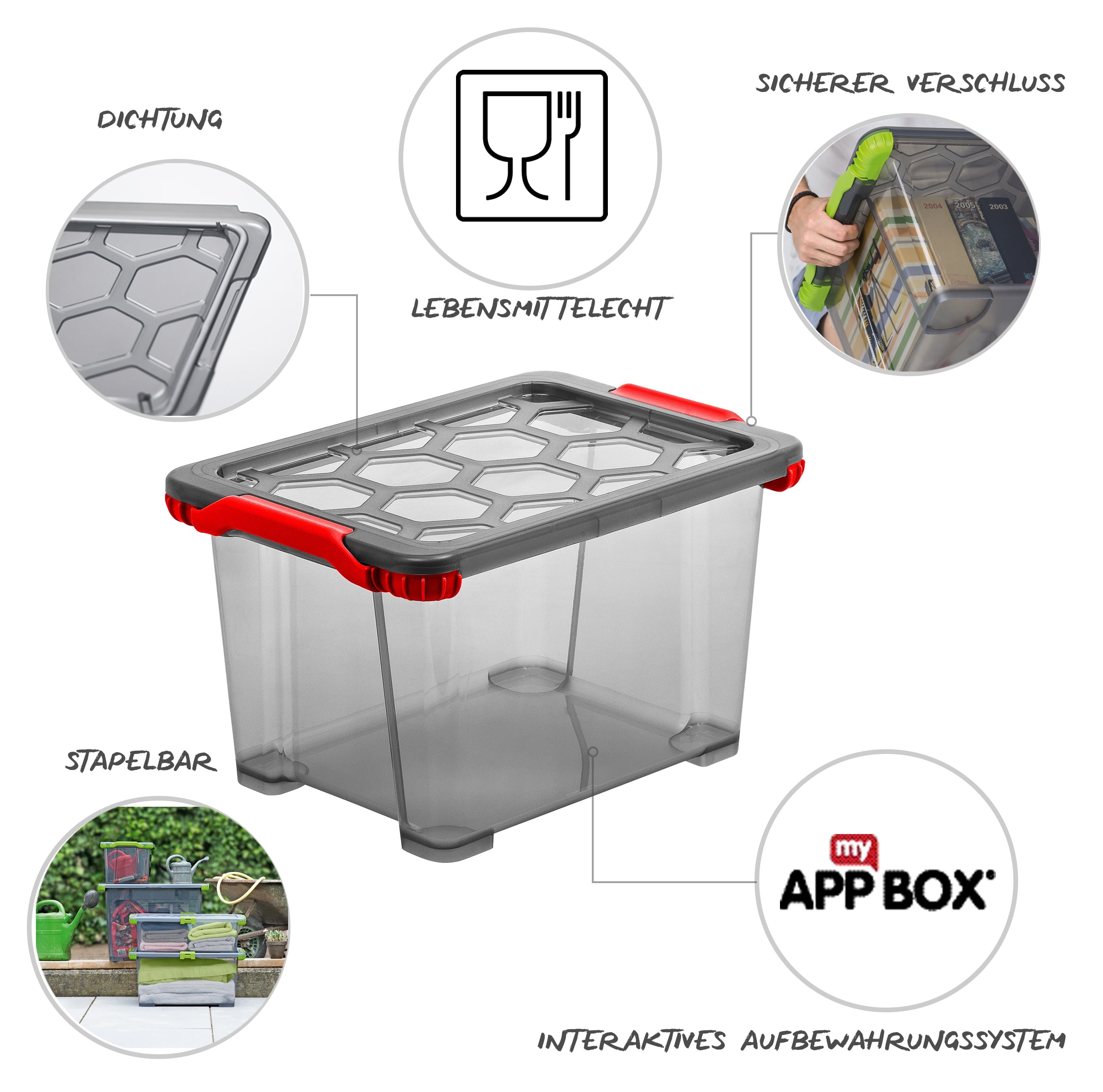 Boîte de rangement 15 l EVO TOTAL