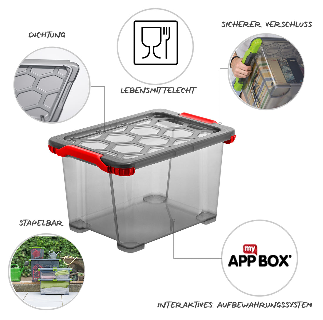 Boîte de rangement 15 l EVO TOTAL