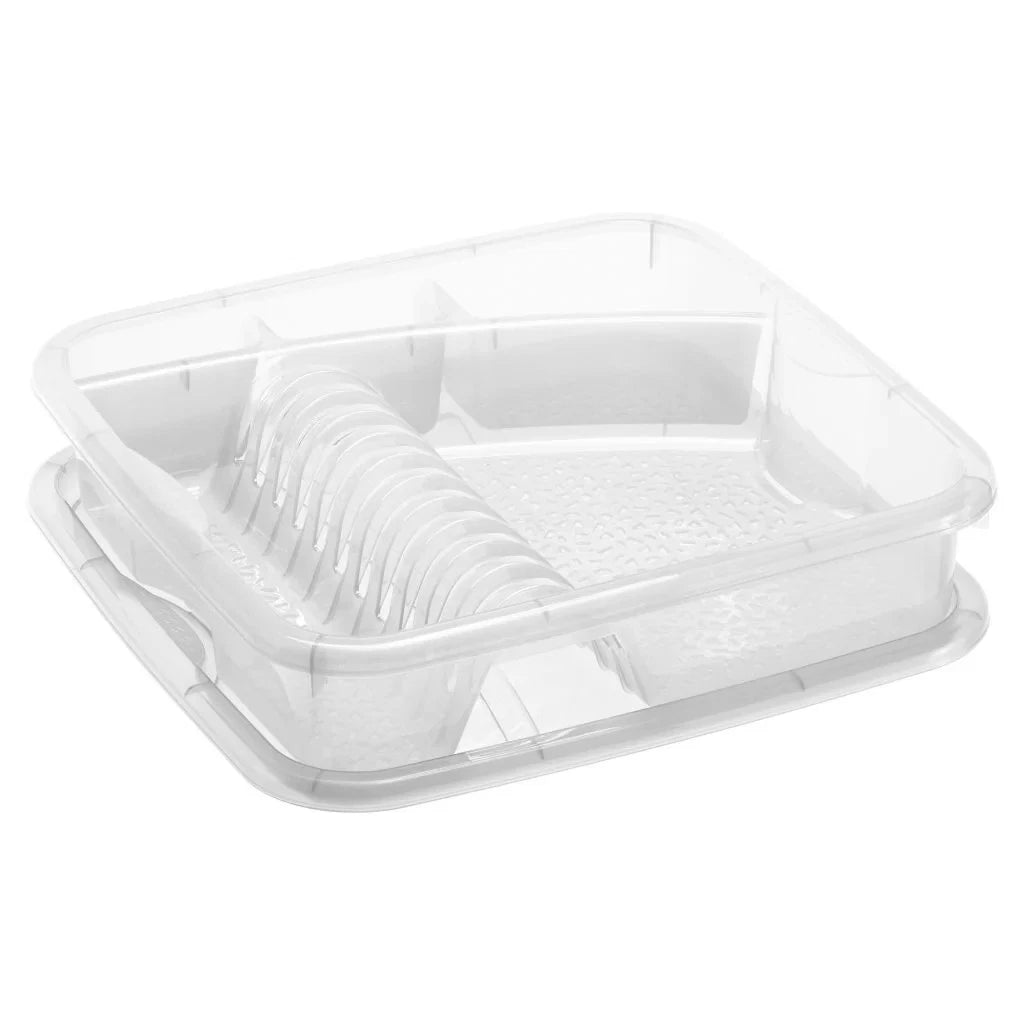 Égouttoir géométrique Rotho transparent